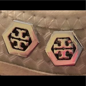 Tory Burch Silver Earrings
